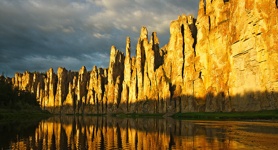 Lena Stone Pillars in Russia