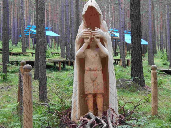 Lukomorye Wooden Sculpture Park in Russia