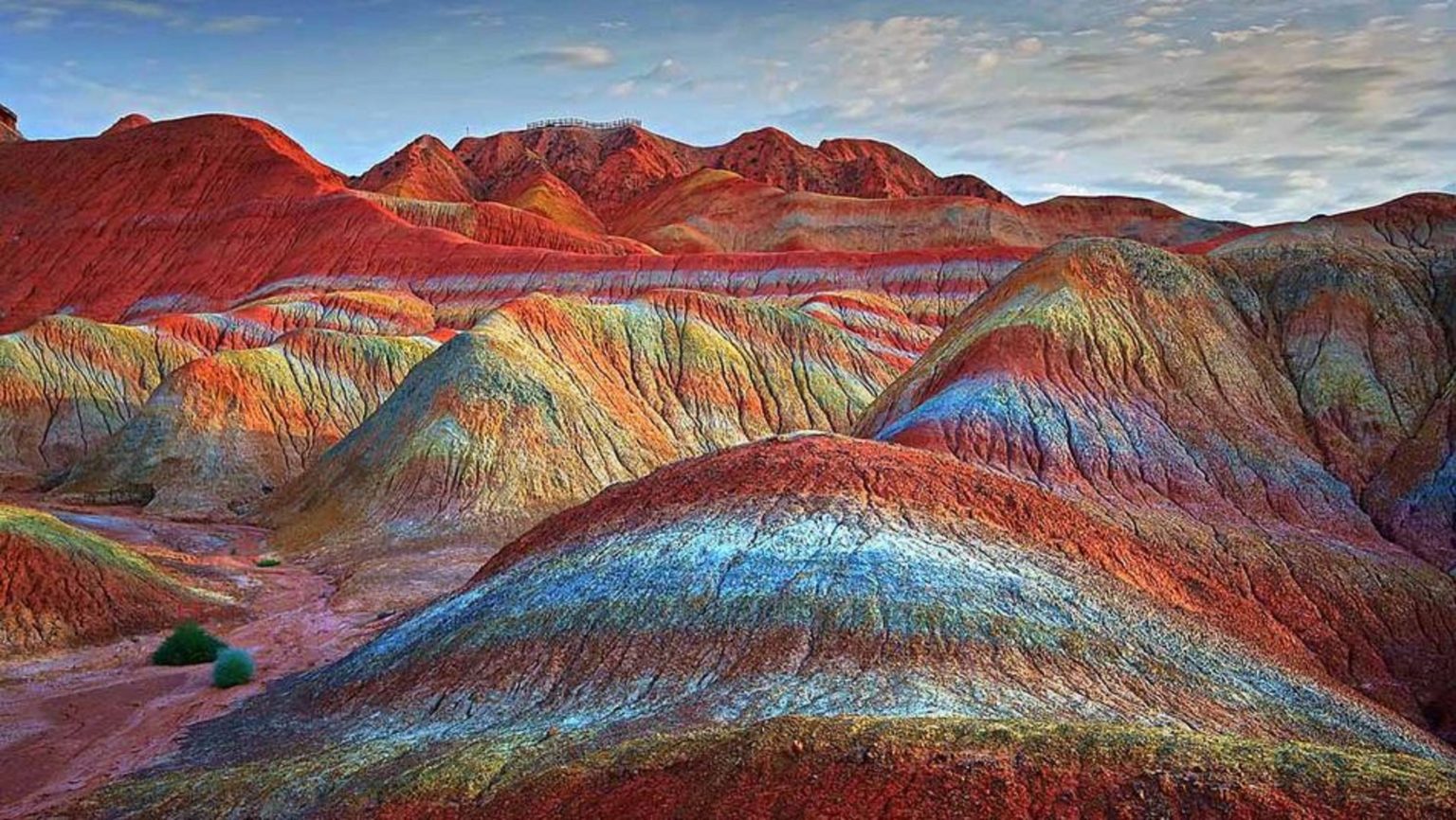 Zhangye Danxia Landform The Rainbow Mountains Of China